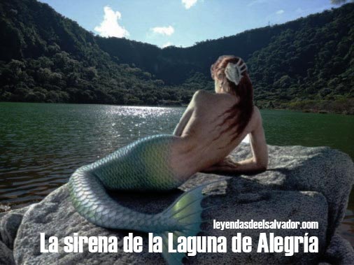 La sirena de la Laguna de Alegría